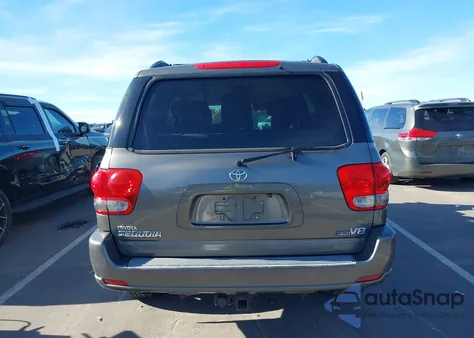 2007 Toyota Sequoia Sr5 V8 z USA, uszkodzony, nr VIN 5TDZT34A57S298796